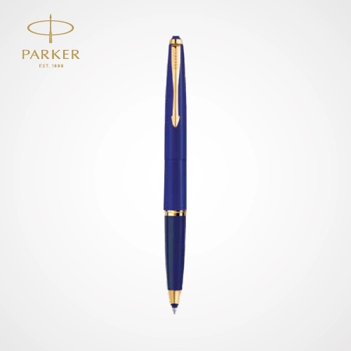 Galaxy Matte Blue Roller Ball Pen GT — Custom branded all products from ClayBag