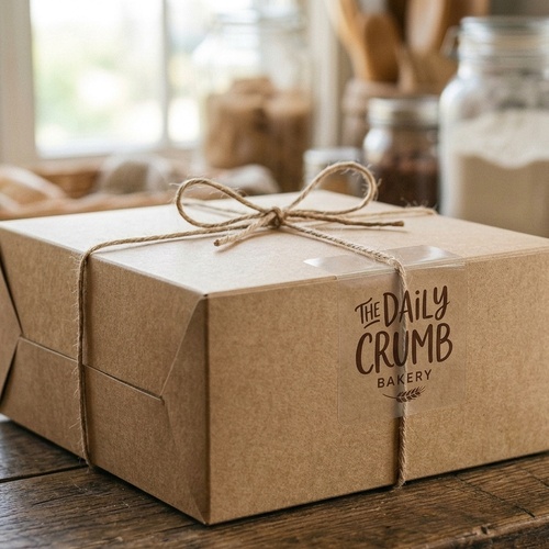Transparent Stickers for Packaging and Labels — Custom branded labels and stickers from ClayBag