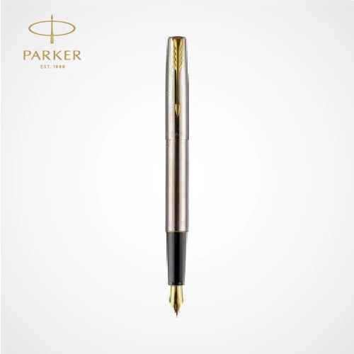 Frontier Stainless Steel Fountain Pen GT — Custom branded all products from ClayBag