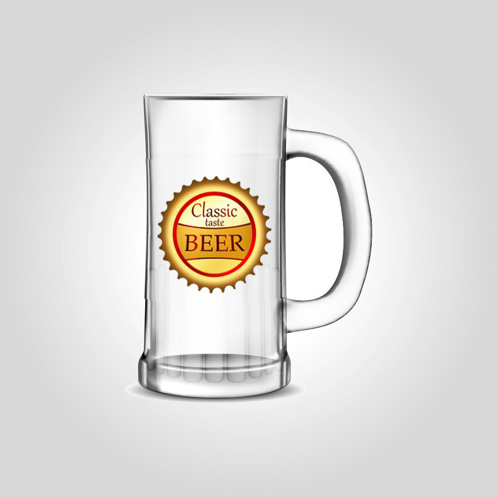Customized Beer Mug — Custom branded drinkware from ClayBag
