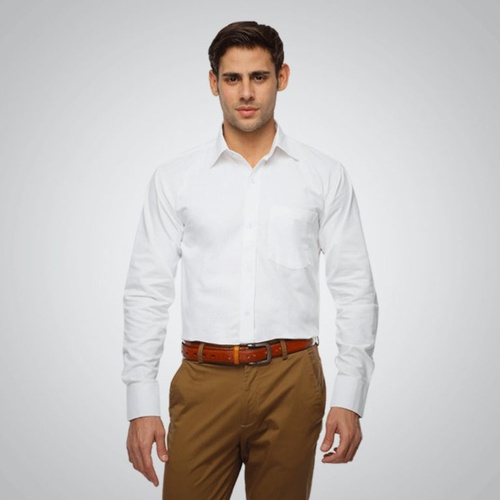 Formal White Shirt — Custom branded apparel from ClayBag