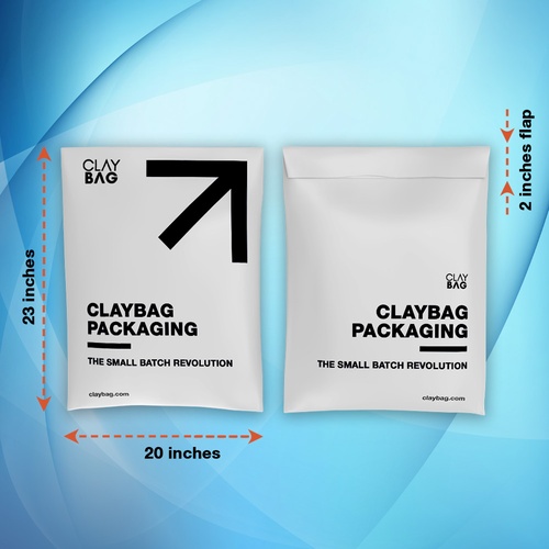 Courier Bag - 20in x 23in — Custom branded packaging from ClayBag