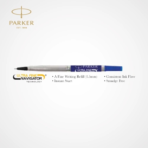 Roller Ball Pen Refill (Ultra Fine Navigator 0.5mm) — Custom branded pens from ClayBag