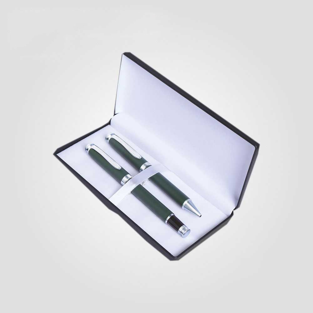 Engraved Metal Pen Set 3338 — Custom branded all products from ClayBag