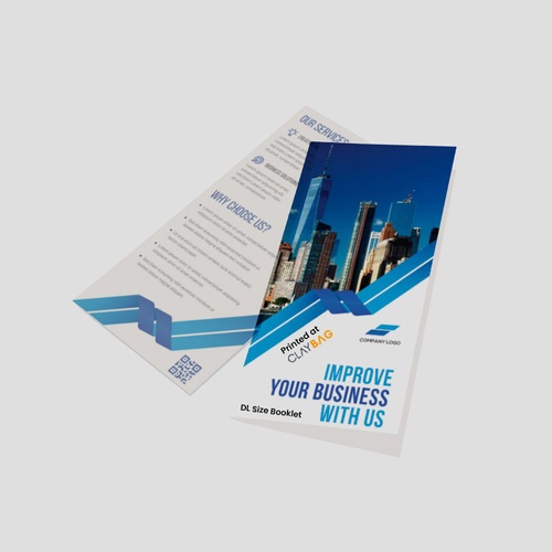 Customized Booklets DL Size — Custom branded marketing essentials from ClayBag