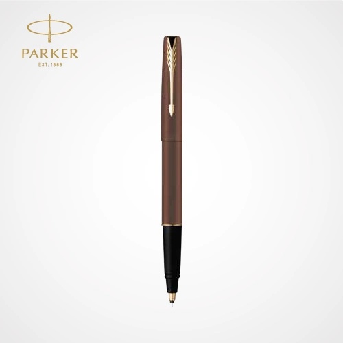 Frontier Matte Brown Roller Ball Pen GT — Custom branded all products from ClayBag