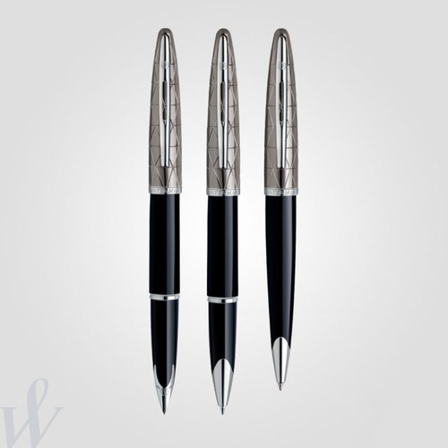 Waterman Carene Contemporary Black & Gun Metal ST — Custom branded all products from ClayBag