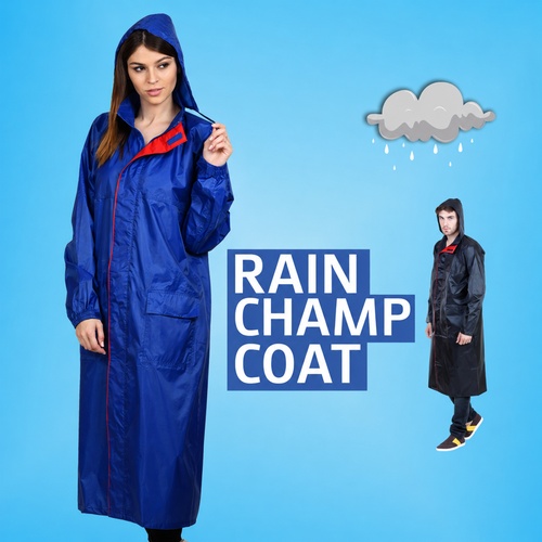 Versalis Rain champ coat — Custom branded apparel from ClayBag