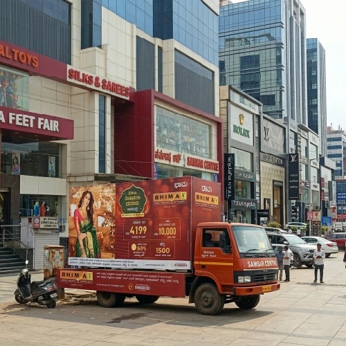 Mobile Van Hoarding - Canter — Custom branded outdoor solutions from ClayBag