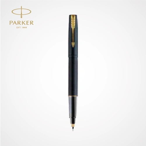 Frontier Matte Black Roller Ball Pen GT — Custom branded all products from ClayBag