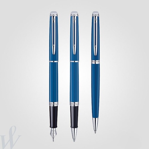 Waterman Hemisphere Blue CT — Custom branded all products from ClayBag