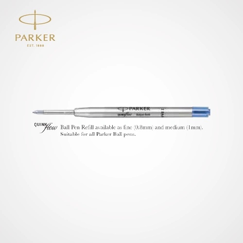 Ball Pen Refill (Quink Flow 0.8mm / 1mm) — Custom branded pens from ClayBag