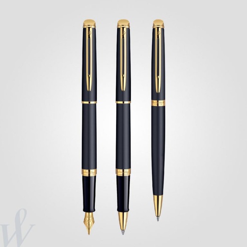 Waterman Hemisphere Matte Black GT — Custom branded all products from ClayBag