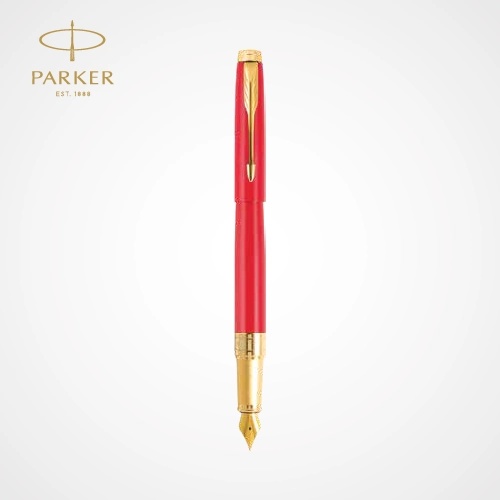 Parker Aster Matte Red FP GT — Custom branded all products from ClayBag