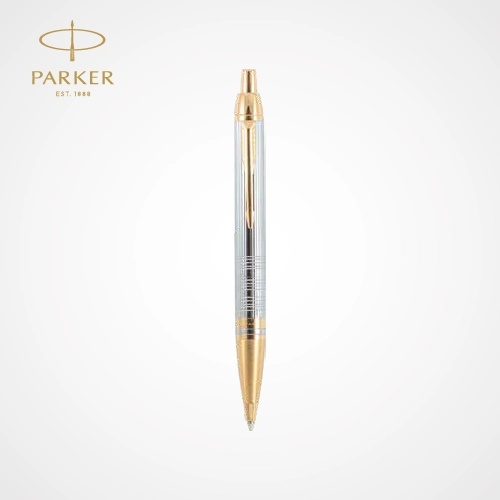 Parker Odyssey Shiny Chrome Chiselled BP GT — Custom branded all products from ClayBag