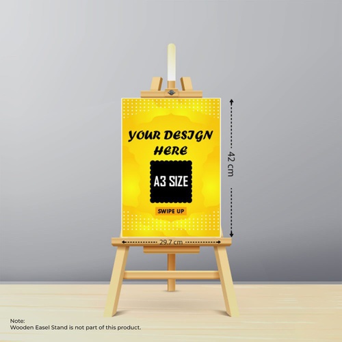 Sunboard Posters - A3 Size — Custom branded marketing essentials from ClayBag