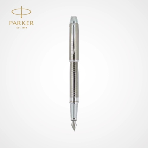Parker Odyssey Gun Metal Chiselled FP CT — Custom branded all products from ClayBag