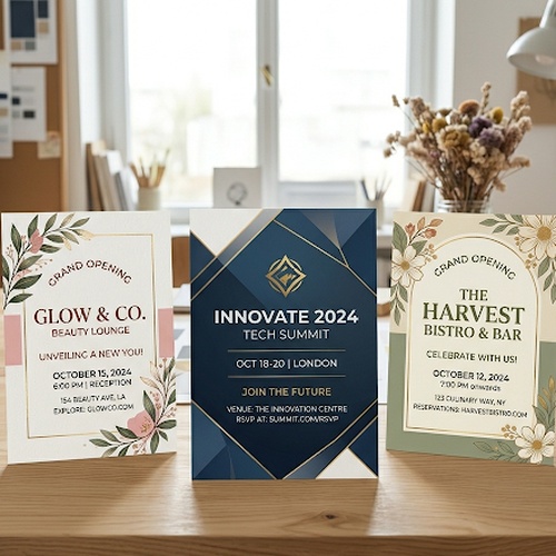 Invitation Card- A5 Size