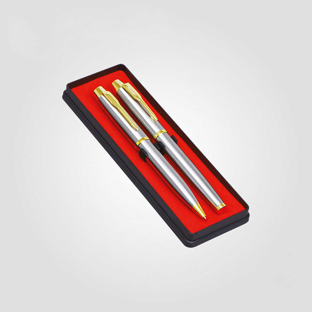 Engraved Metal Pen Set 3334 — Custom branded all products from ClayBag