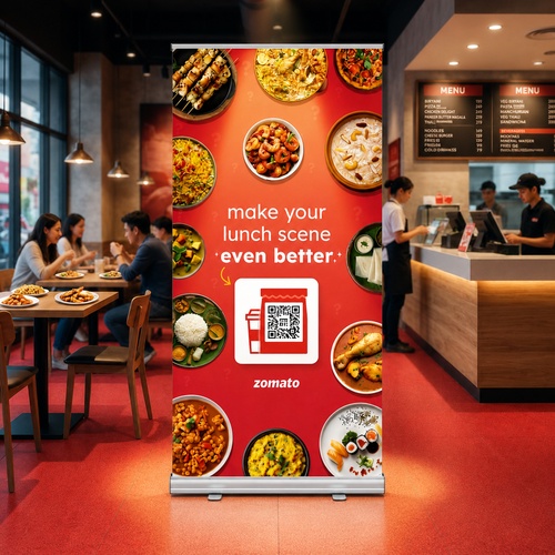 Customized Roll Up Standee 3ft x 6ft