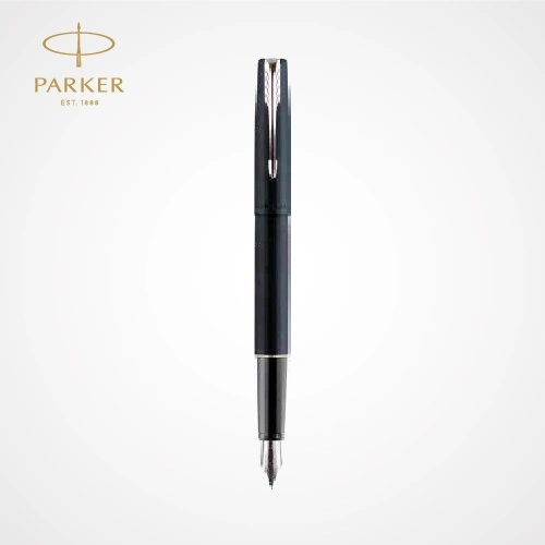Frontier Matte Black Fountain Pen CT — Custom branded all products from ClayBag
