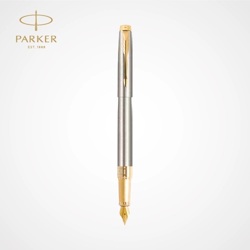 Parker Aster Brushed Metal FP GT — Custom branded all products from ClayBag