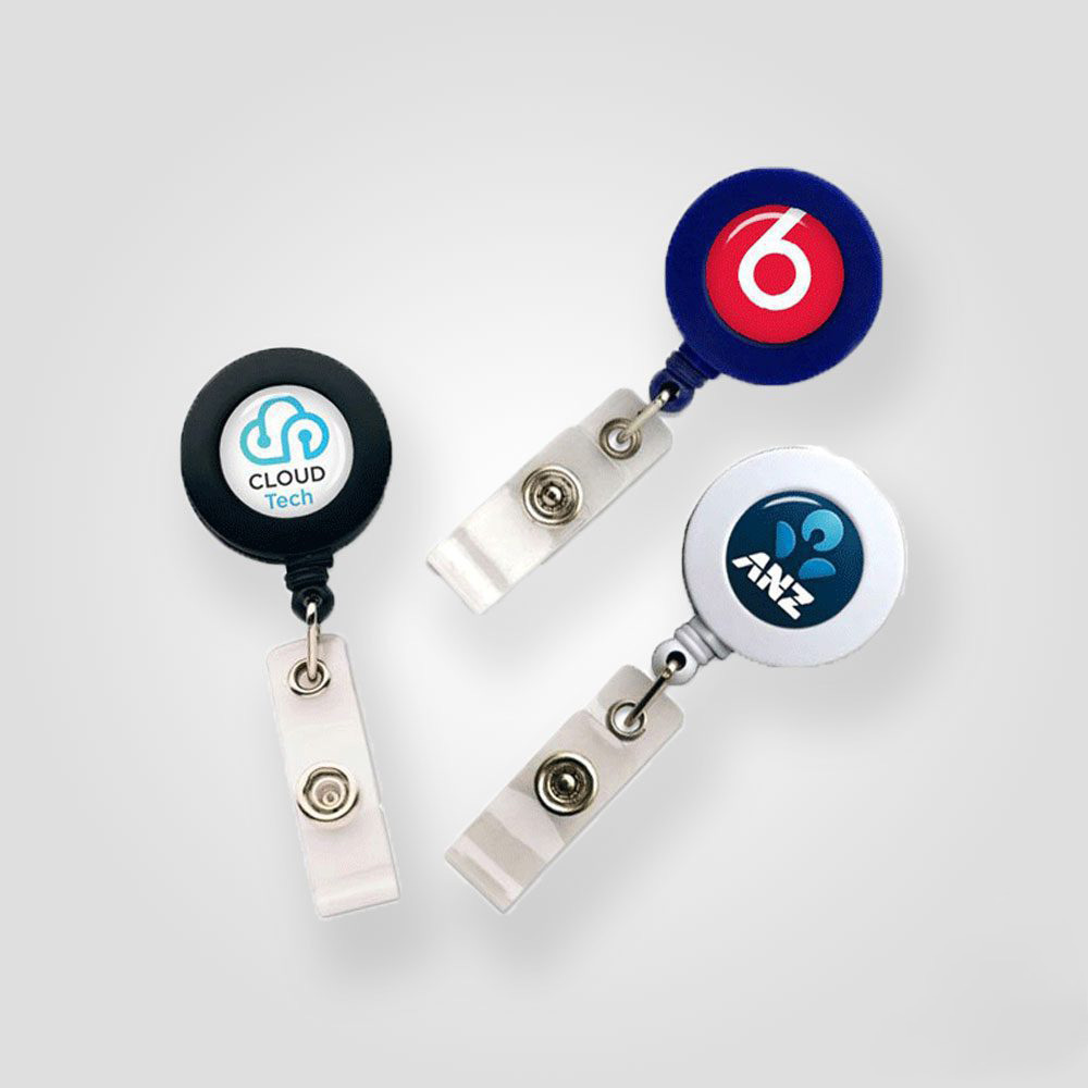 Retractable Card Holder — Custom branded identity essentials from ClayBag