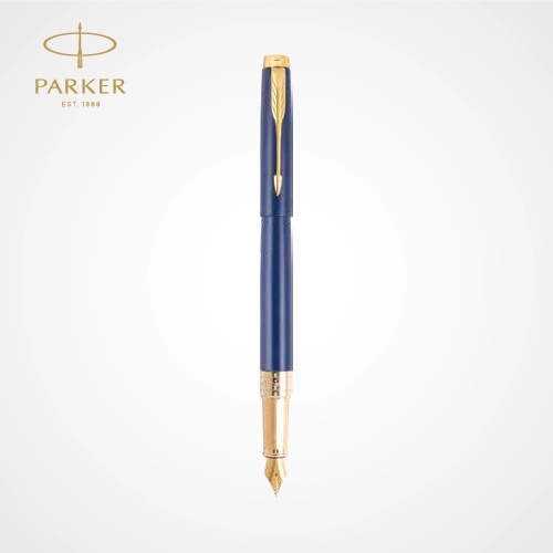 Parker Aster Matte Blue FP GT — Custom branded all products from ClayBag