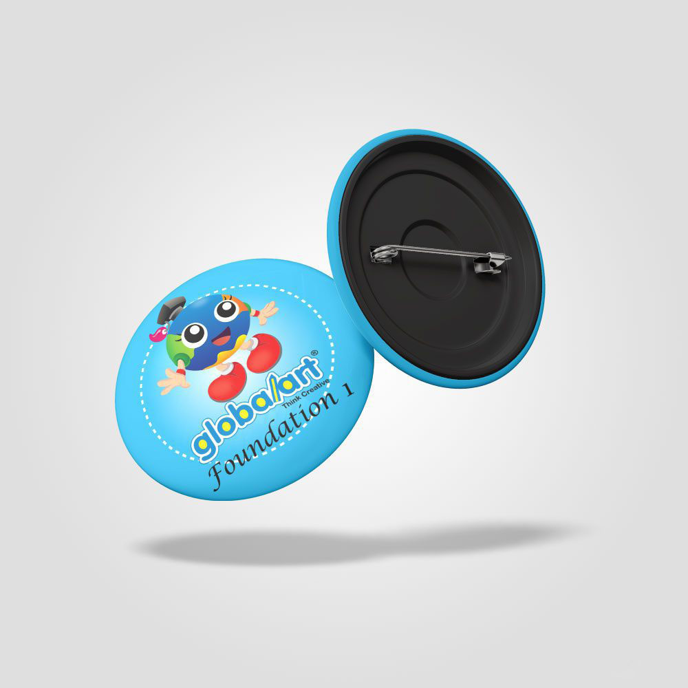 Button Badges — Custom branded identity essentials from ClayBag