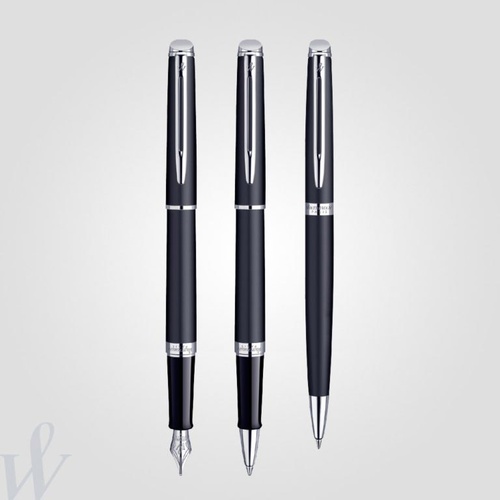 Waterman Hemisphere Matte Black CT — Custom branded all products from ClayBag