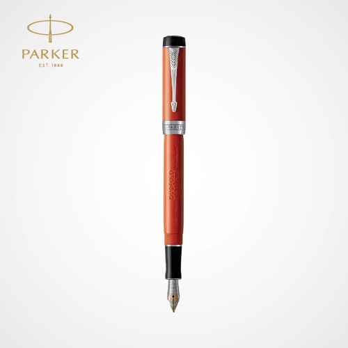 Parker Duofold Classic Black FP GT — Custom branded all products from ClayBag