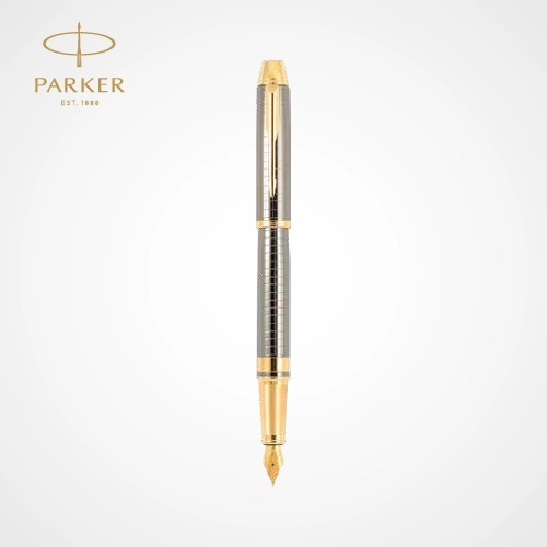 Parker Odyssey Gun Metal Chiselled FP GT — Custom branded all products from ClayBag