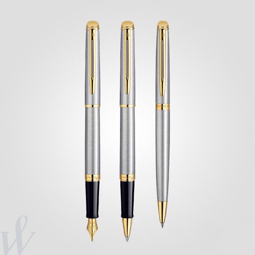 Waterman Hemisphere Stainless Steel GT — Custom branded all products from ClayBag