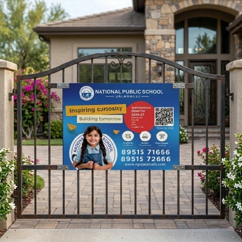 Apartment Gate Branding — branded for Outdoor Branding