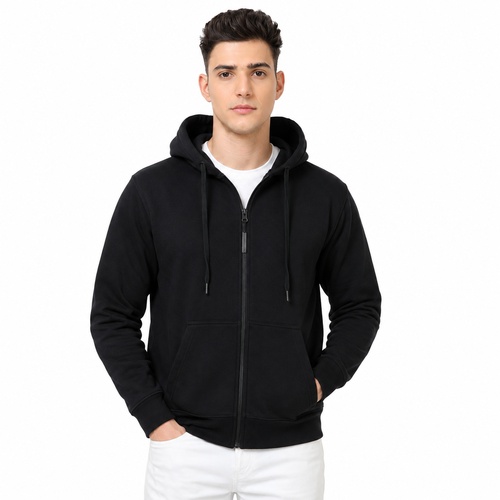 Scott Hoodie With Zip (400 GSM) — Custom branded apparel from ClayBag