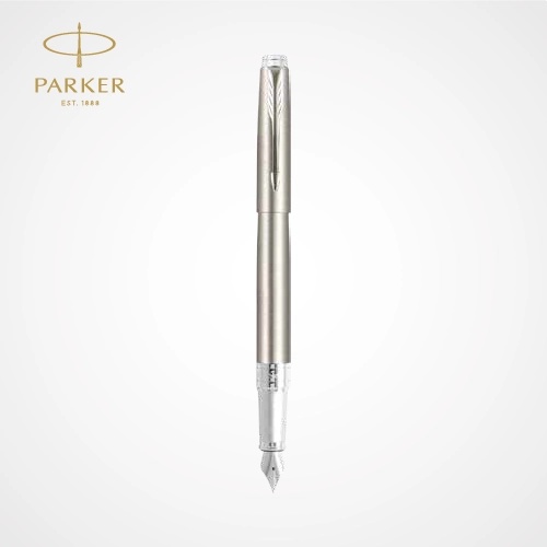 Parker Aster Brushed Metal FP CT — Custom branded all products from ClayBag